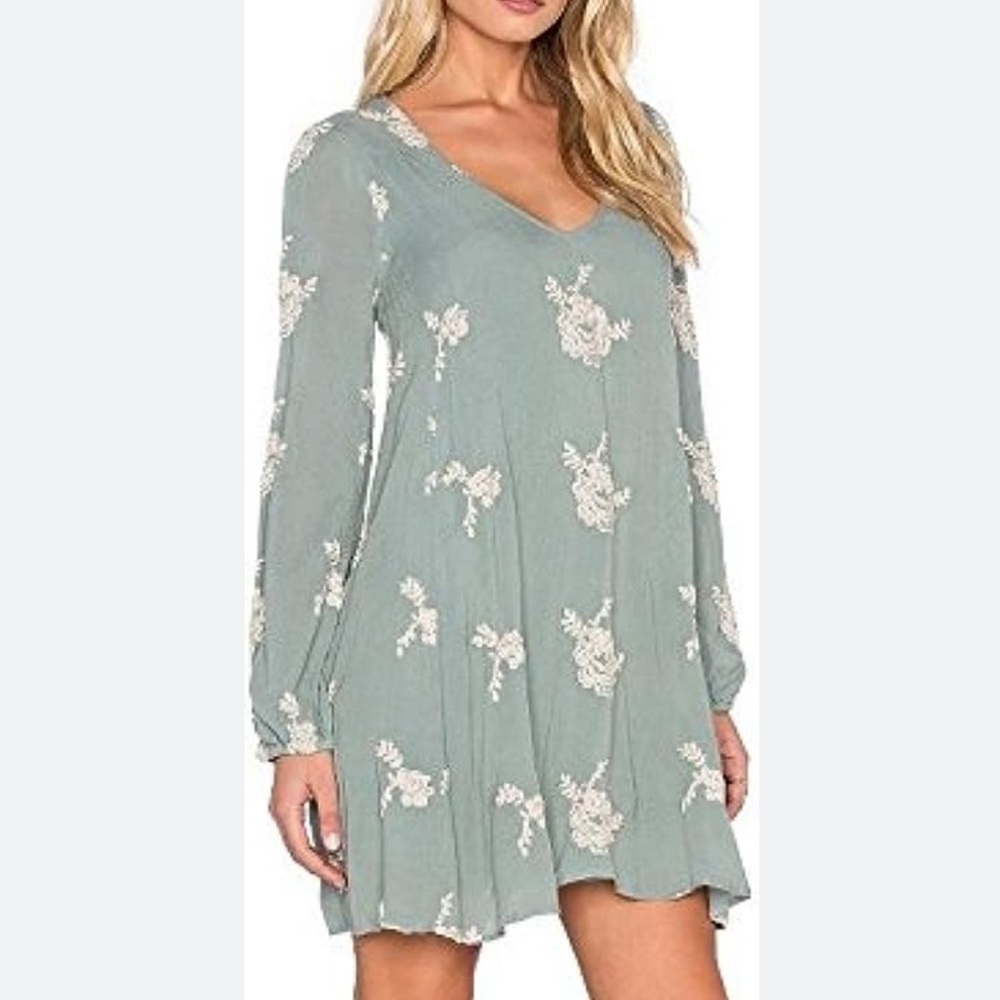 Free People Embroidered Dress